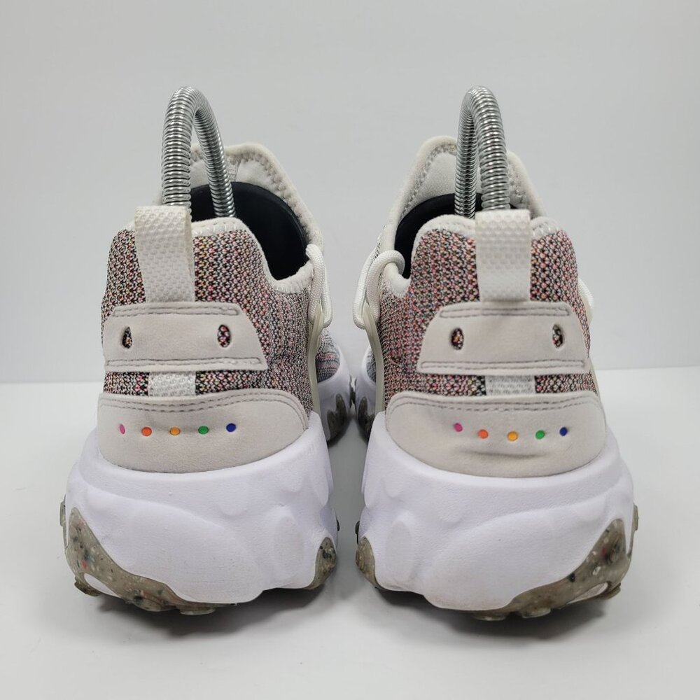 Nike 9 React Presto Flyknit Men's Multicolor Running Shoes CN1709-100 US Size 10 - Picture 4 of 8